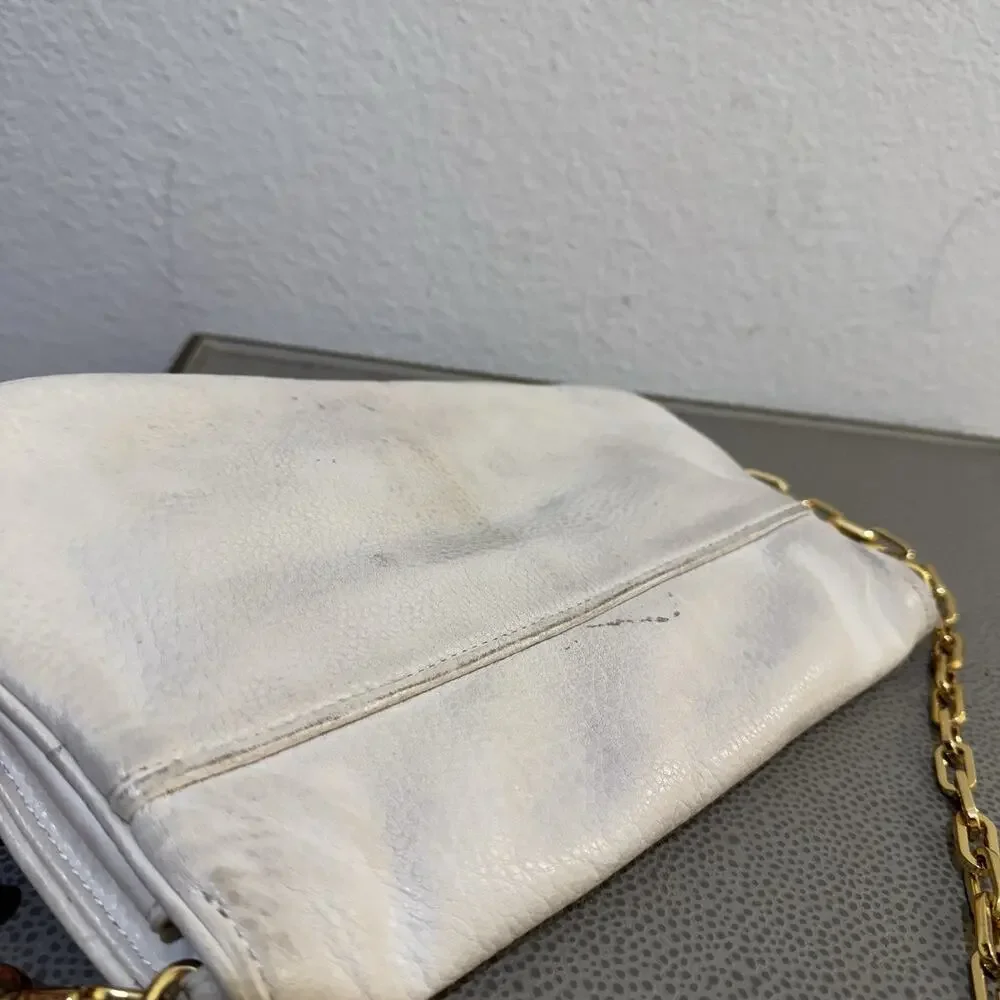 Tory Burch Ivory Amanda Crossbody Bag/ Clutch